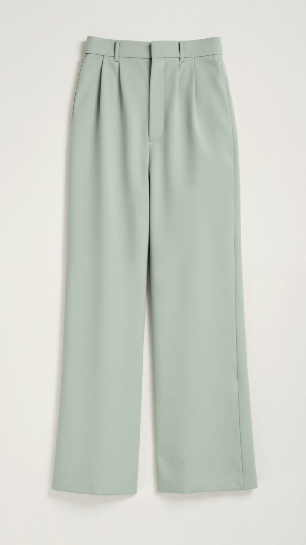 Pantalon à jambes larges pour femme avec taille haute