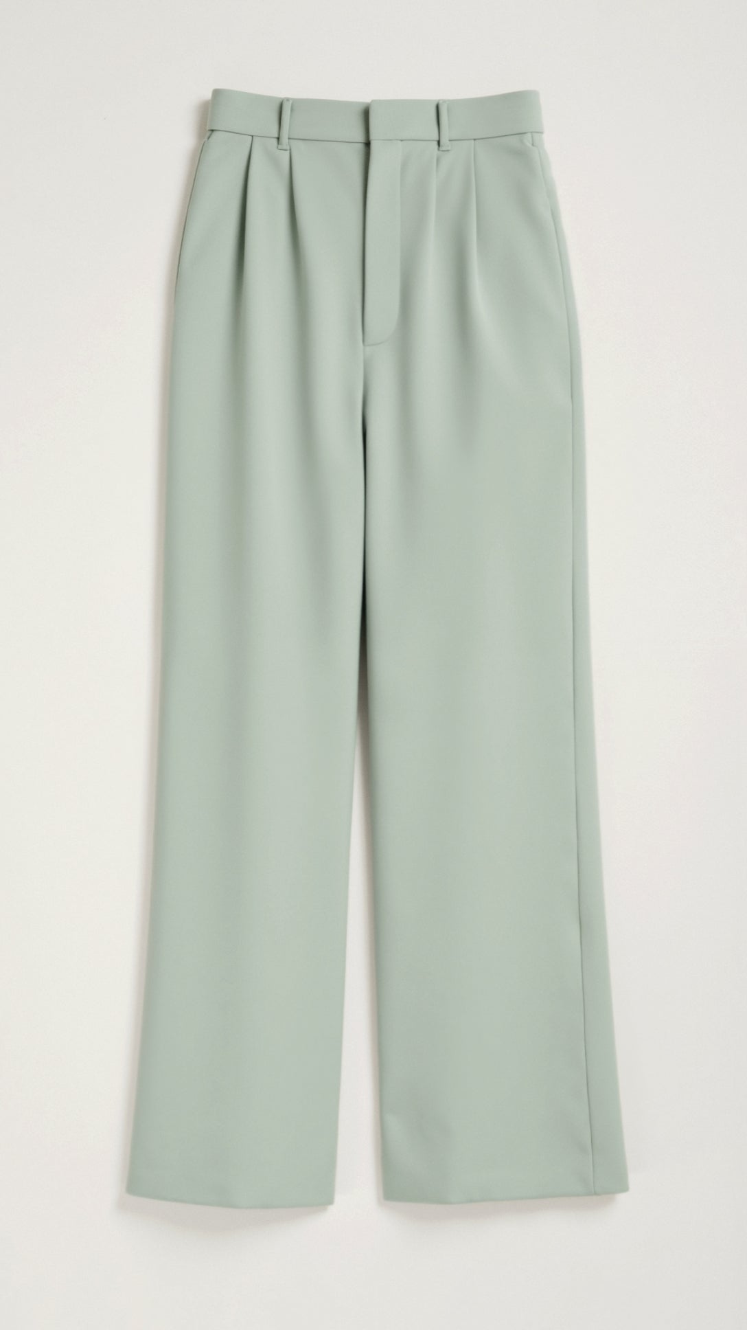 Pantalon à jambes larges pour femme avec taille haute