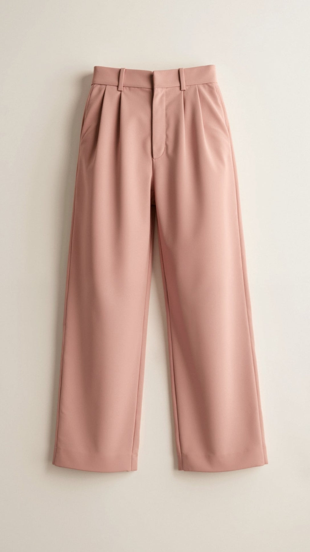Pantalon à jambes larges pour femme avec taille haute