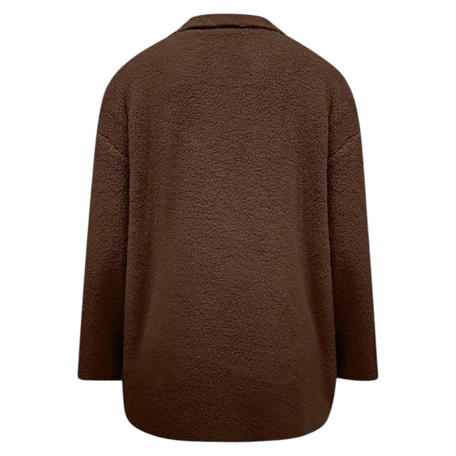 Manteau d'hiver chaud pour femmes avec patte de boutonnage et doublure douillette