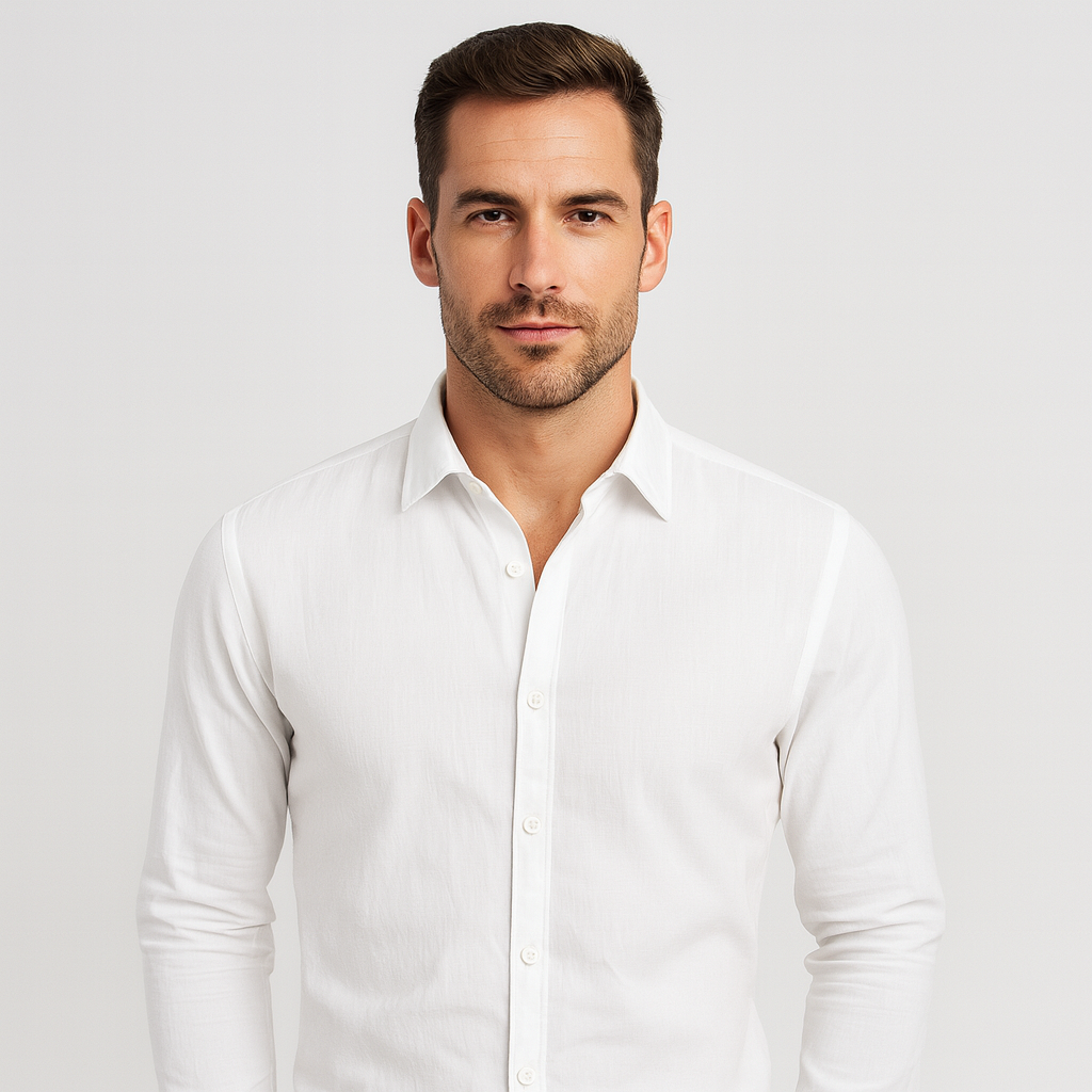 Zander | Chemise en lin pour homme | Léger, respirant & élégant