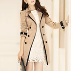 Finn | Grand trench-coat coupe-vent automnal