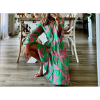 Boat Neck Long Sleeve Dress