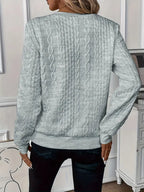 Pull tricoté élégant pour l'automne