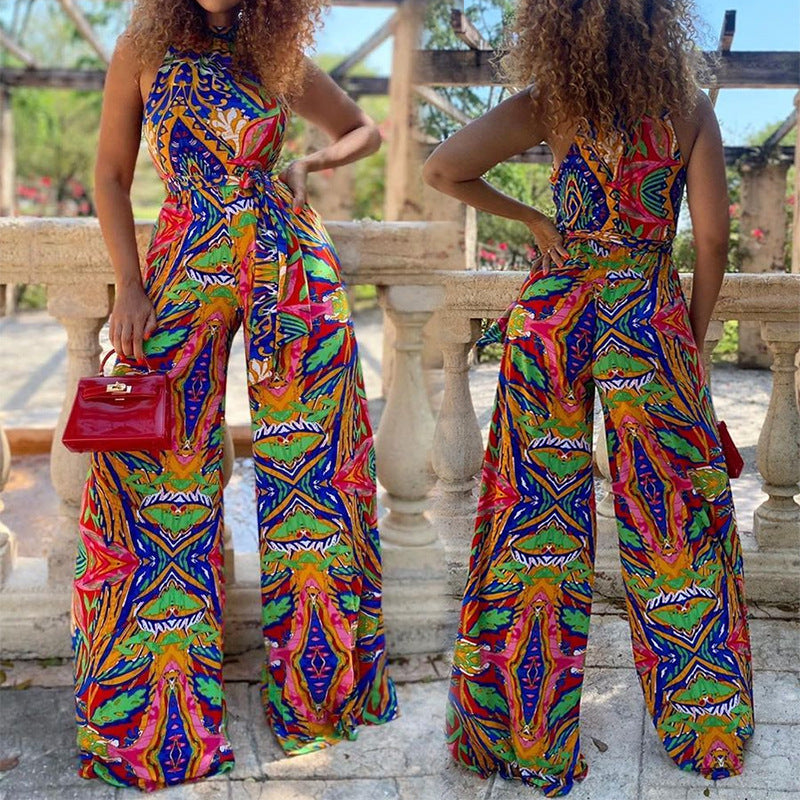 Wide-leg jumpsuit