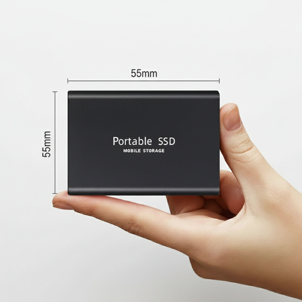 Ultra-Fast External SSD - Compact, High-Capacity Storage