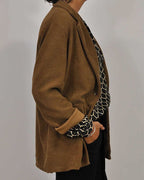 Zara | Blouse en V avec manches longues pour l'automne