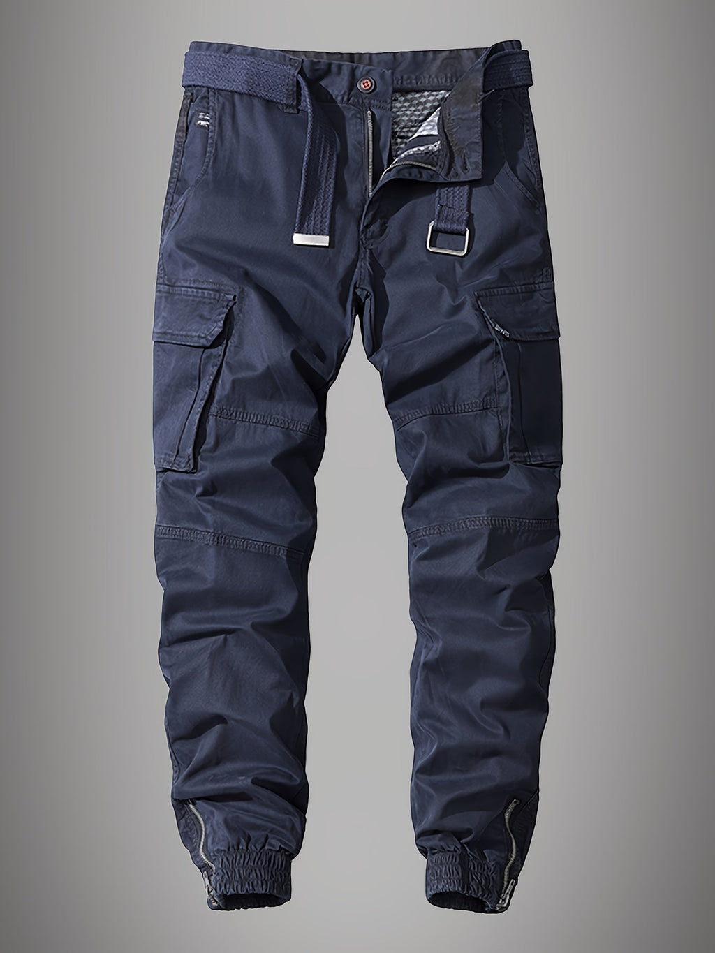 Men's Paweł Cargo Joggers – Stylish Embroidered Multi-Pocket Pants