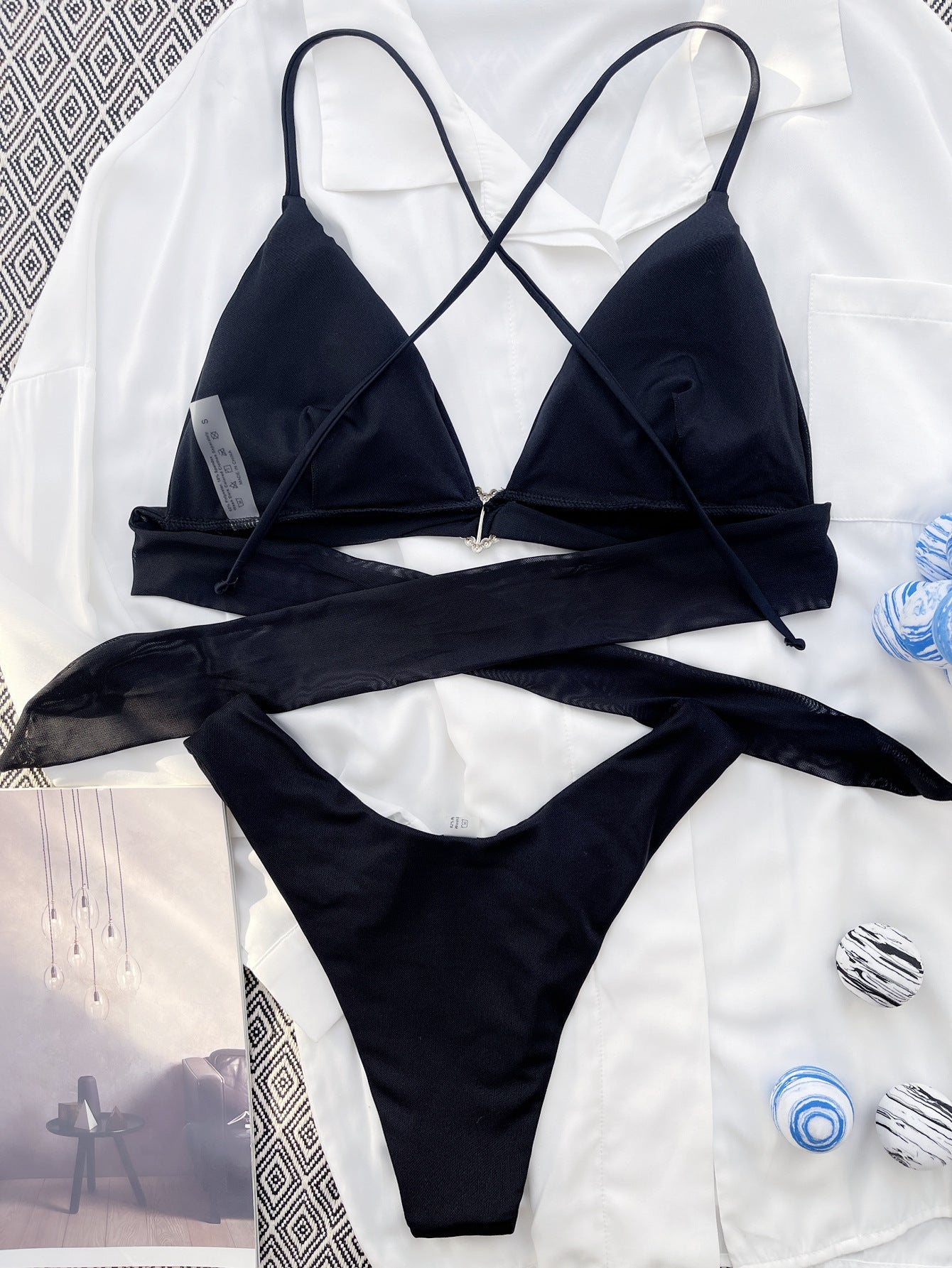 Maillot de bain Bikini New Love diamants