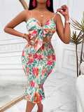 Robe courte à bretelles - Chic&Shines
