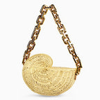 Sac à bandoulière en acrylique forme coquillage - Chic&Shines