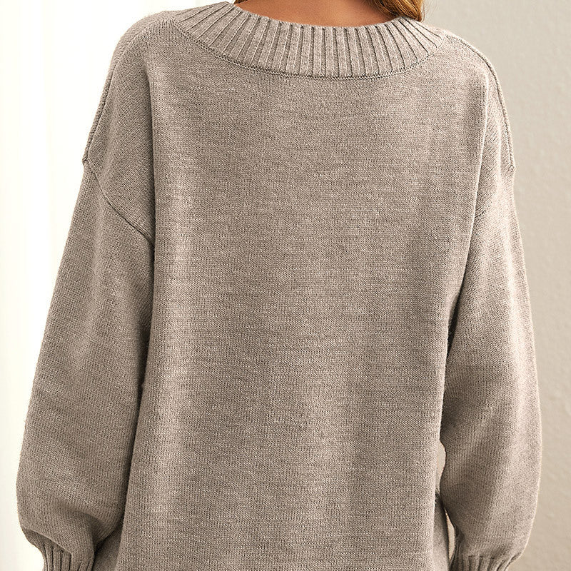 Aeliana - Elegant cashmere sweater for autumn