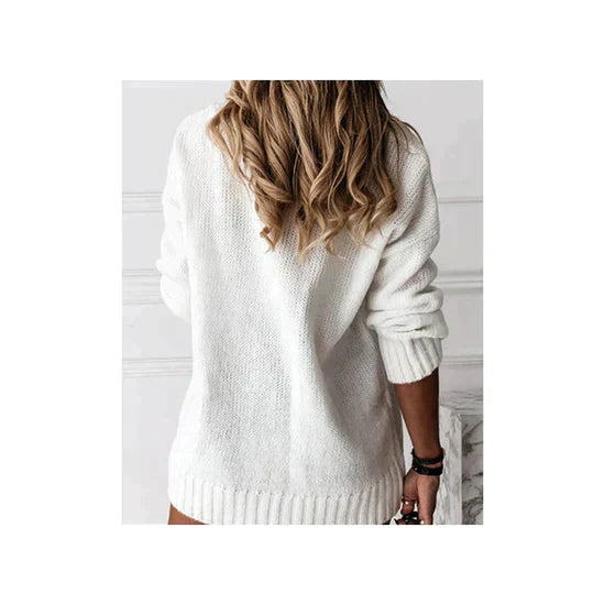Aeliana - Elegant cashmere sweater for autumn