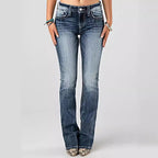 Pantalons en denim extensibles