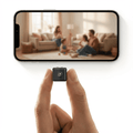 Mini Caméra de Sécurité WiFi sans fil 1080P Discrète & Connectée