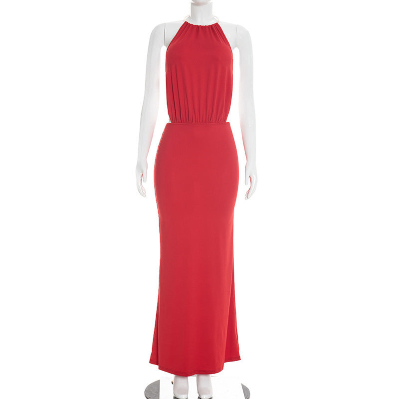 Robe fourreau épurée taille haute