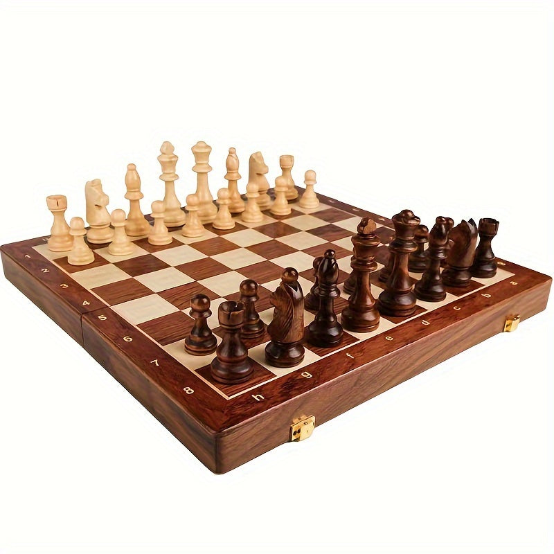 Jeu d'échecs en bois - idéal pour la compétition