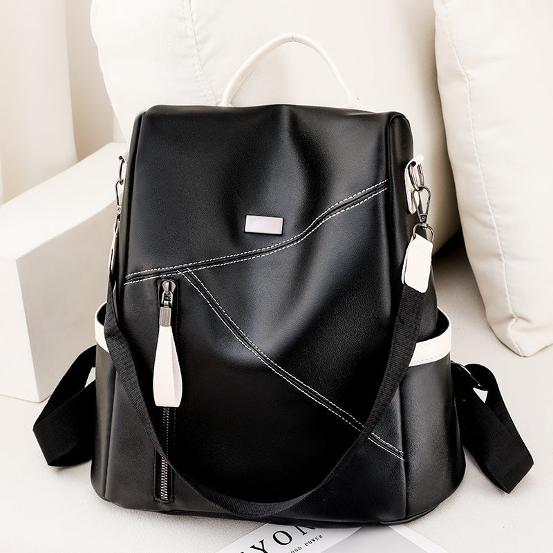 Sac à dos d'automne en cuir PU souple - Chic&Shines