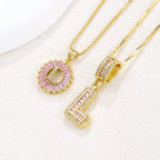 Collier pendentif lettre de l'alphabet - Chic&Shines