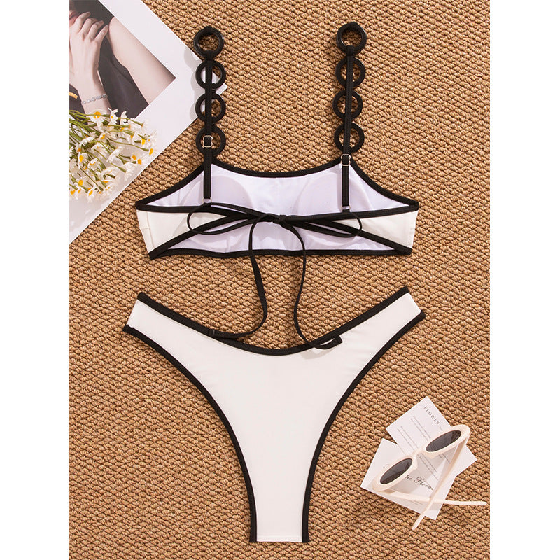 Clovis — White three-piece set