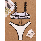 Clovis — White three-piece set