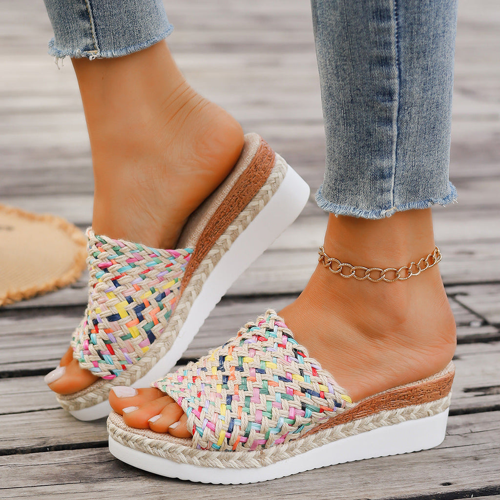 Sandale compensée - Chic&Shines