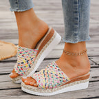 Sandale compensée - Chic&Shines