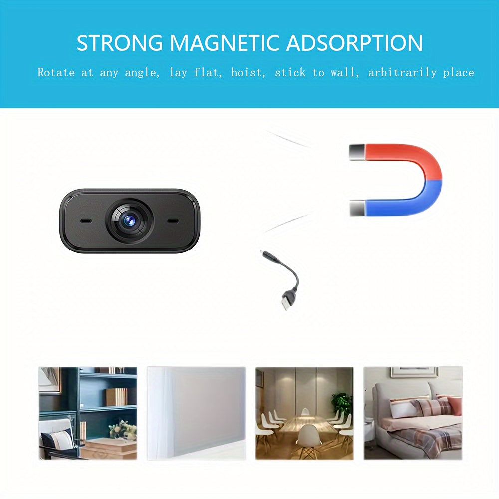 Mini Caméra de Sécurité WiFi  - Mini caméra espion de surveillance