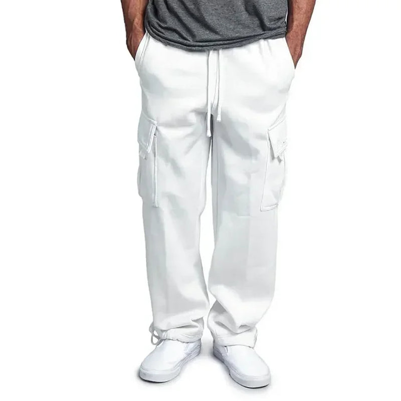 Men's Ultimate Comfort Fleece Cargo Sweatpants