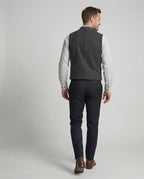 Gilet gris traditionnel élégant pour homme