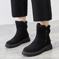 Bottines doublées avec semelle antidérapante