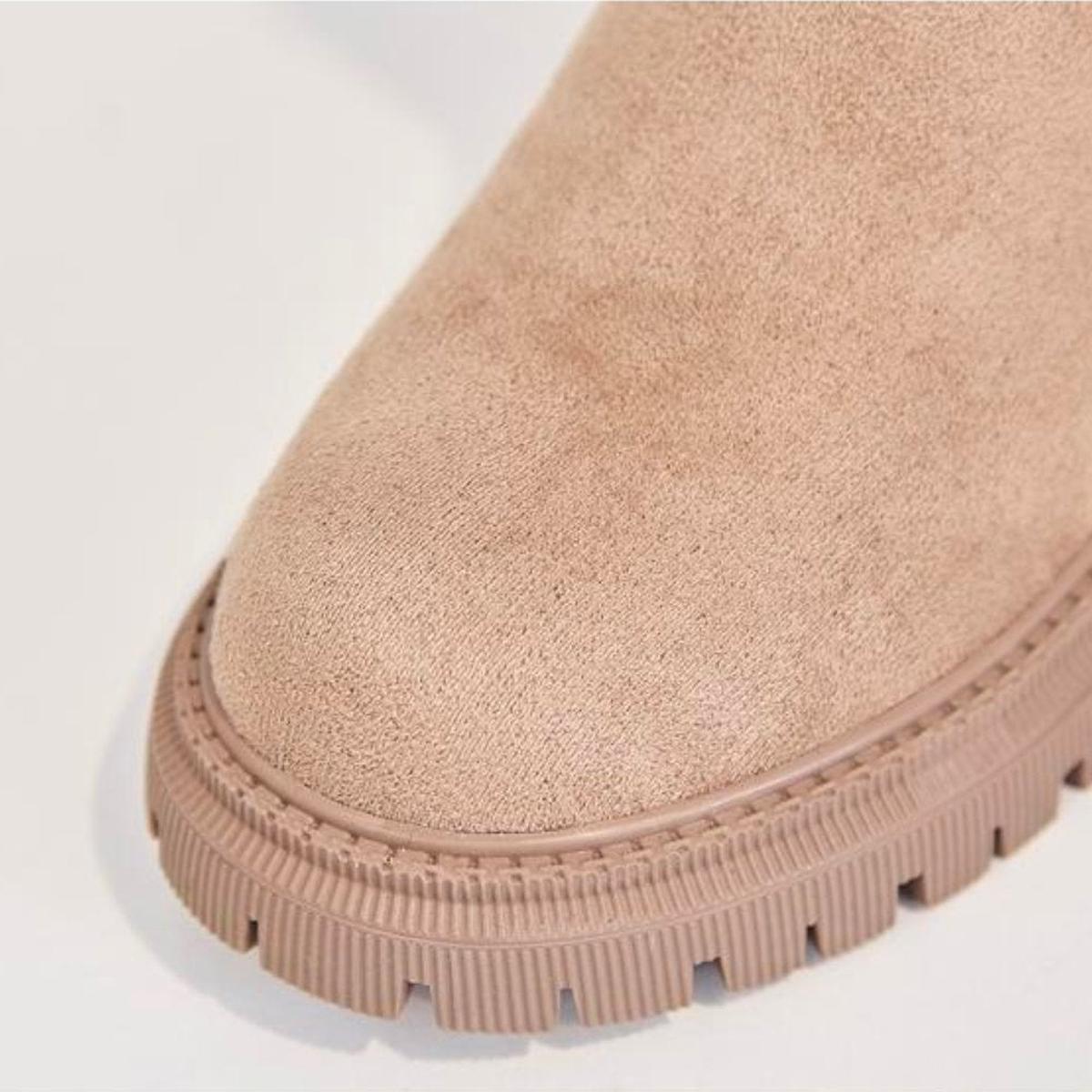Bottines doublées avec semelle antidérapante