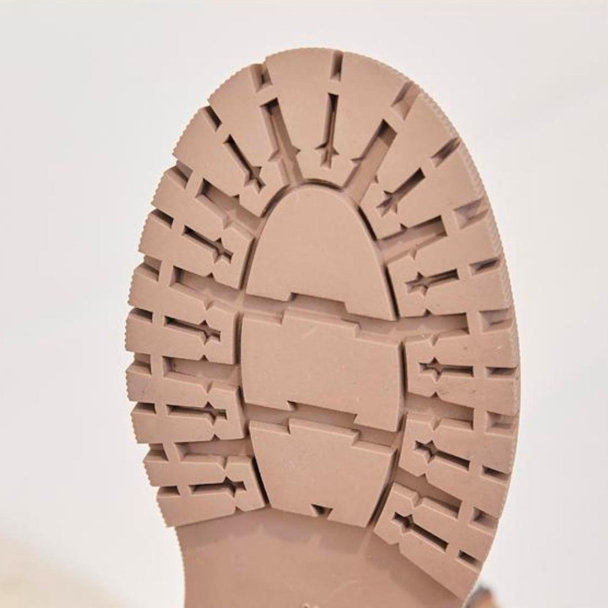 Bottines doublées avec semelle antidérapante