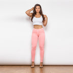 Leggings style jean gainant