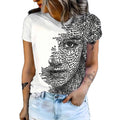 T-shirt à manches courtes imprimé - Chic&Shines