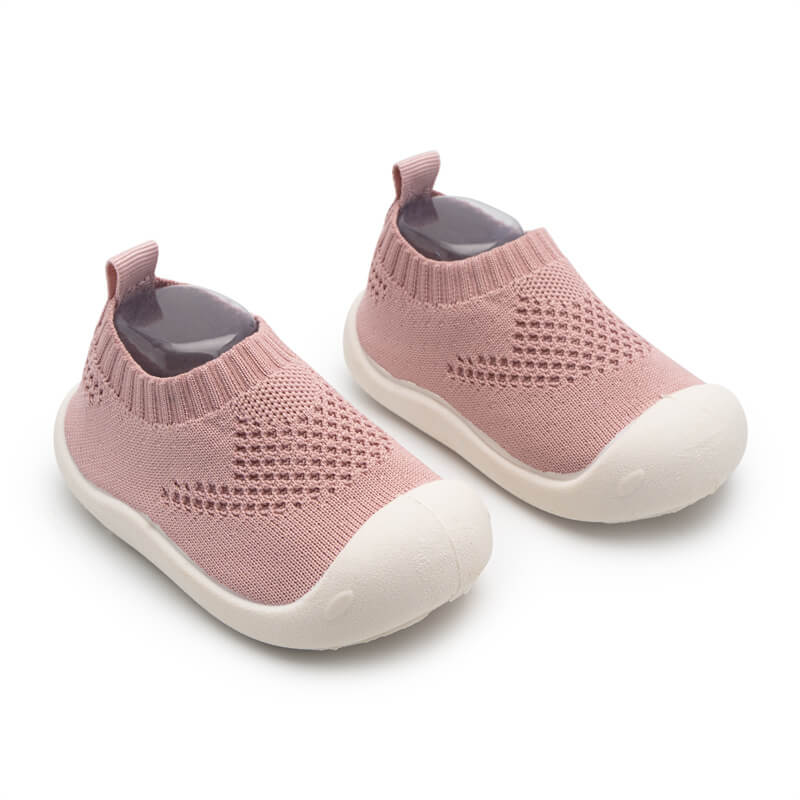 Chaussures à enfiler pour bébé et enfant | semelle souple respirante et antidérapante