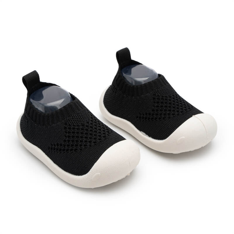Chaussures à enfiler pour bébé et enfant | semelle souple respirante et antidérapante