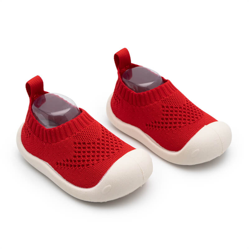 Chaussures à enfiler pour bébé et enfant | semelle souple respirante et antidérapante