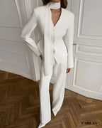 Tailleur pantalon femme moderne mariage
