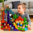 Jeu de blocs de construction magnétiques pour enfants
