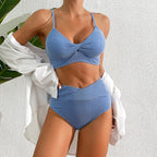 Béatrice — Bikini deux-pièces rayé