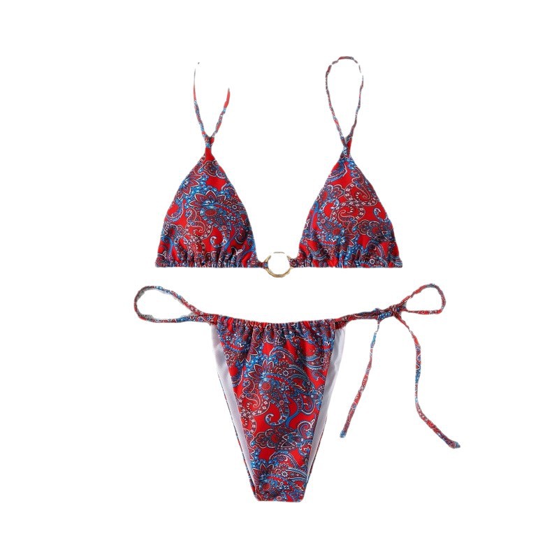 Lilou — Bikini deux-pièces à motif floral
