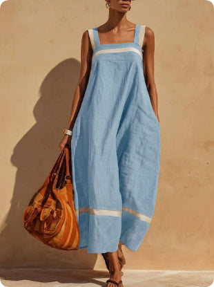 Linen summer dress – Loose and comfortable fit