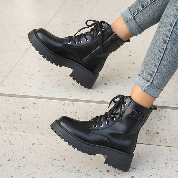 Bottes en cuir de luxe pour l'automne