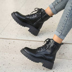 Bottes en cuir de luxe pour l'automne
