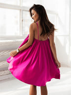 Robe courte dos nu sexy