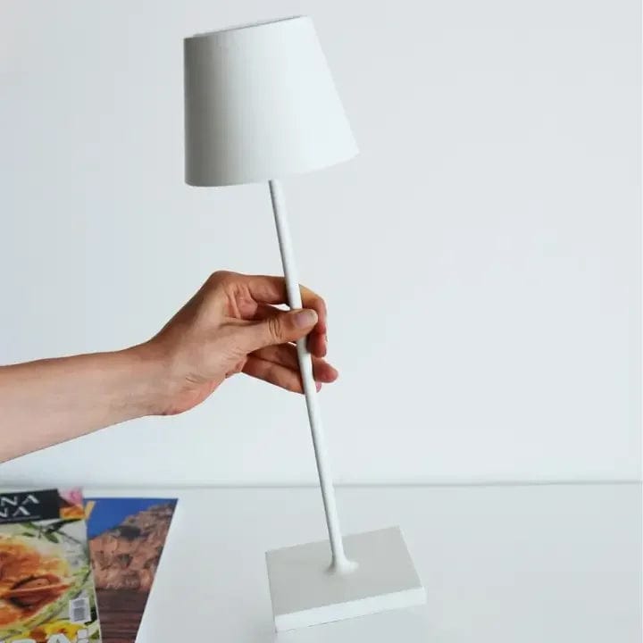 Lampe LED de table étanche compatible Alexa – design minimaliste & commande vocale