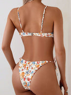 Sylvia — Bikini deux-pièces à motif floral