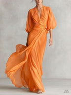 Robe longue épurée — Élégance intemporelle