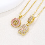Collier pendentif lettre de l'alphabet - Chic&Shines